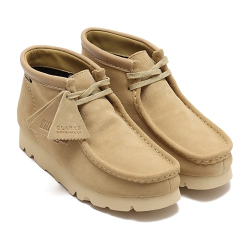 Clarks WallabeeBT.GTX Maple Suede Sneakers with suede upper and GTX technology from Japan