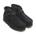 Clarks WallabeeBT.GTX Black Sneakers with black leather upper from Japan