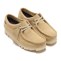 Clarks Wallabee GTX Maple Suede Sneakers with suede upper and rubber sole from Japan