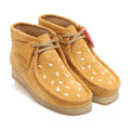 Clarks Wallabee Boot Tan Embroidery - authentic Japanese sneakers with tan embroidery from Japan