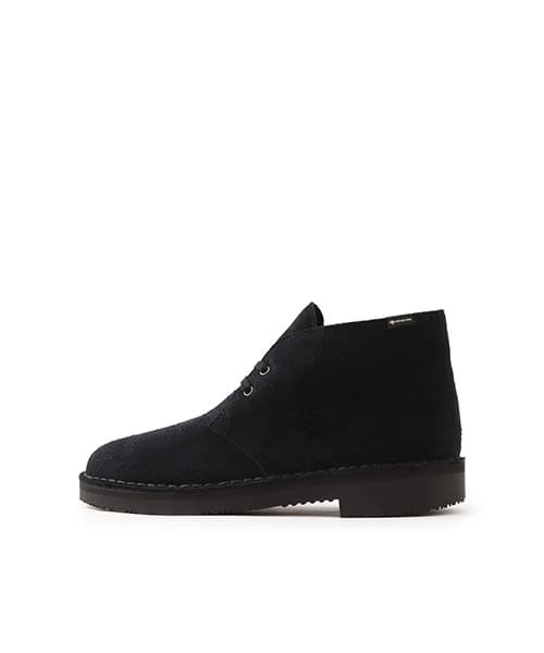 CLARKS Desert BT GTX Black Sneakers with GTX technology from Japan