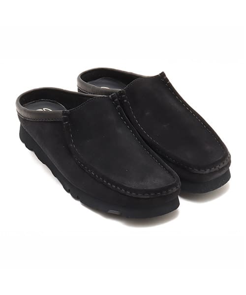 Clarks Wallabee Slip Sneakers with unique design from Japan