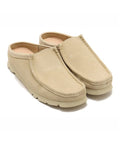 Clarks Wallabee Slip Sneakers with unique lacing system from Japan