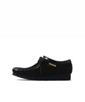 Clarks Wallabee Black Hair On BLACK EYE PATCH atmos sneakers from Japan with black eye patch detail