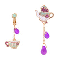 Pokémon accessory earrings with Yabacha design from Japan
