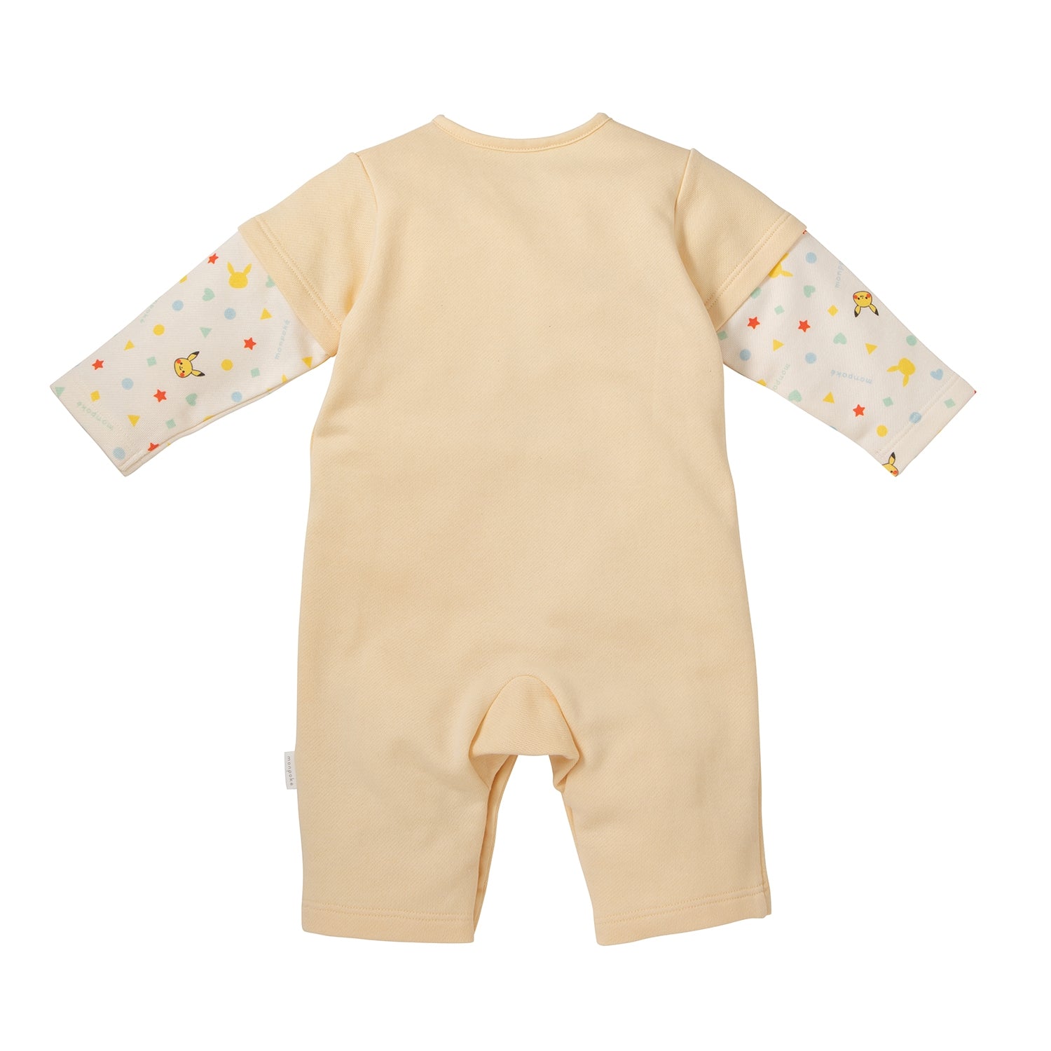 Monpoke applique layered romper