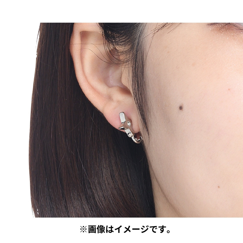 Pokémon Gekkouga earrings set, including shuriken and Gekkouga charms from Japan