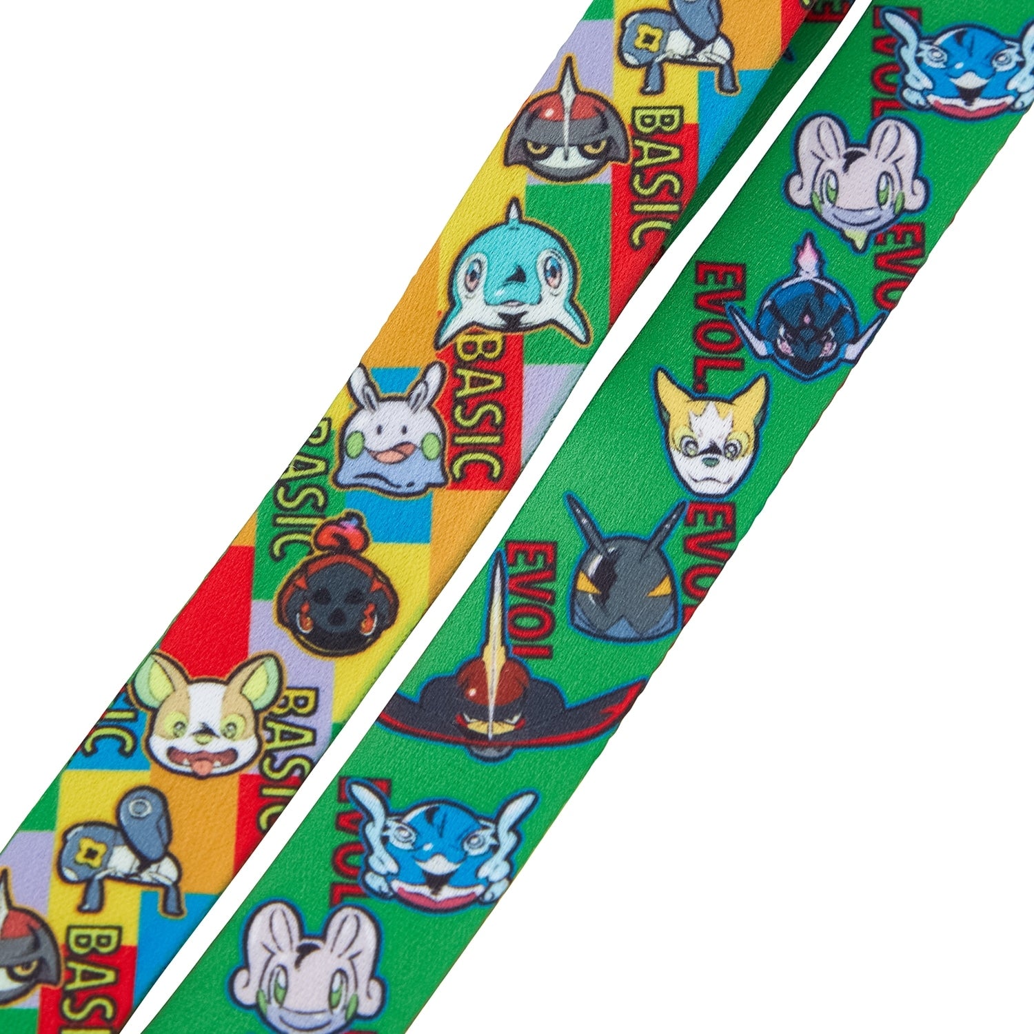 Neck strap with reel SECRET of MIGHT