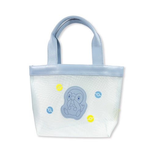 Mesh mini tote bag pastel pochama