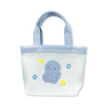 Mesh mini tote bag pastel pochama