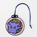 Gengar luggage tag with ghostly design from Japan