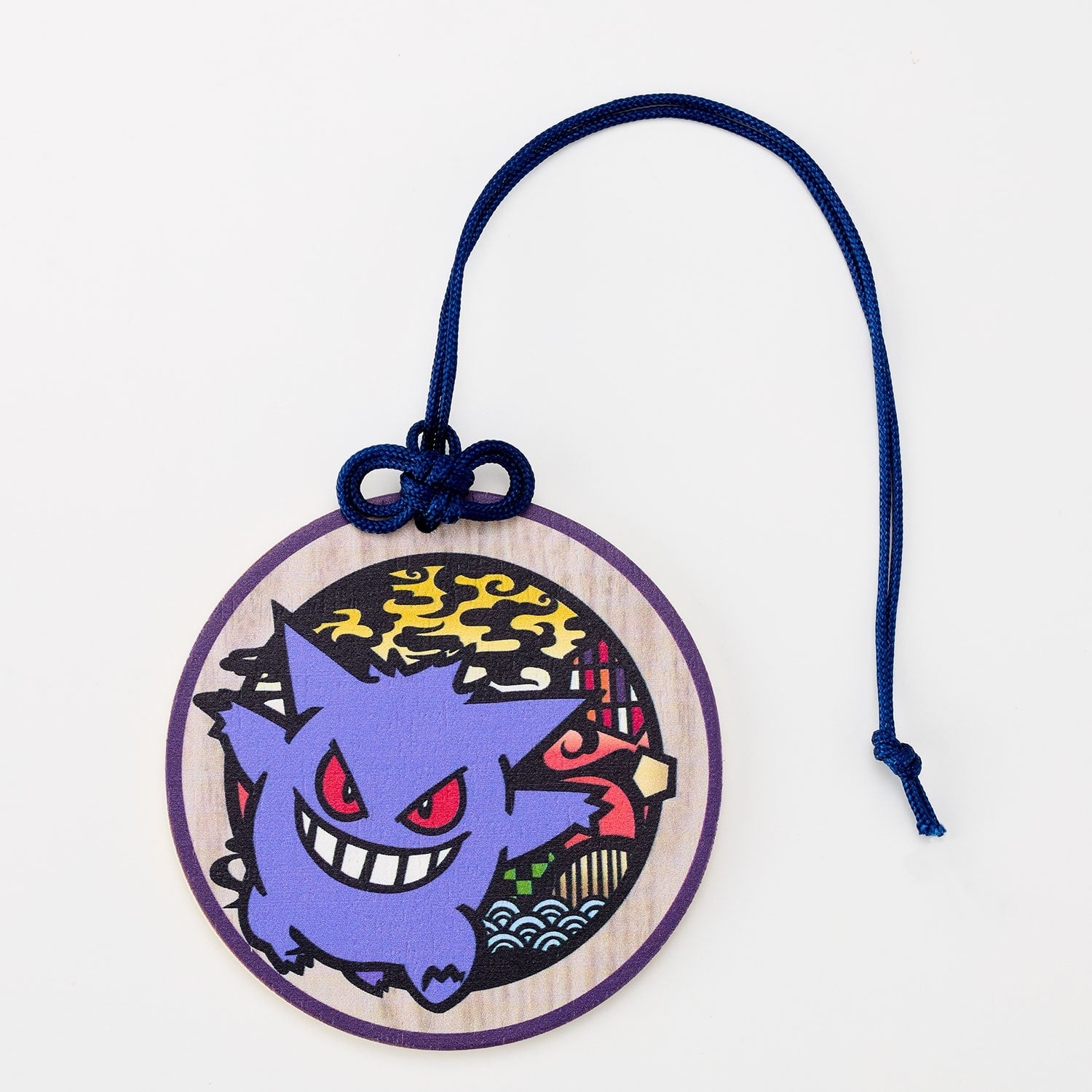 Gengar luggage tag with ghostly design from Japan
