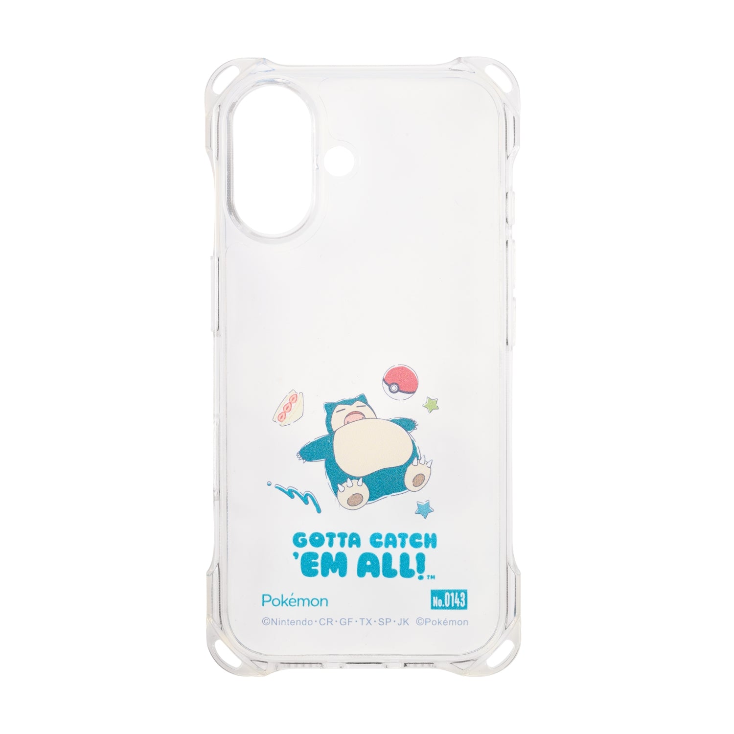 4 hole case for iPhone16 Snorlax