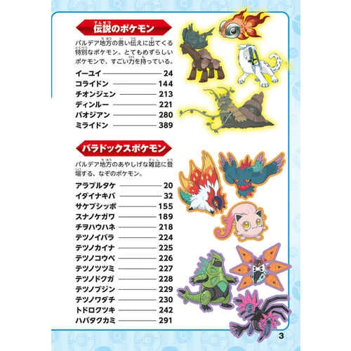 Pokemon Paldea Encyclopedia