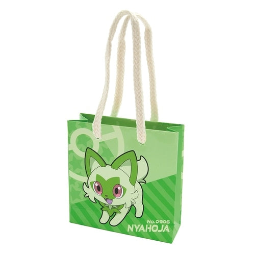 Close-up of Pokemon Origami Nyaoha mini bag, exclusive to Japan