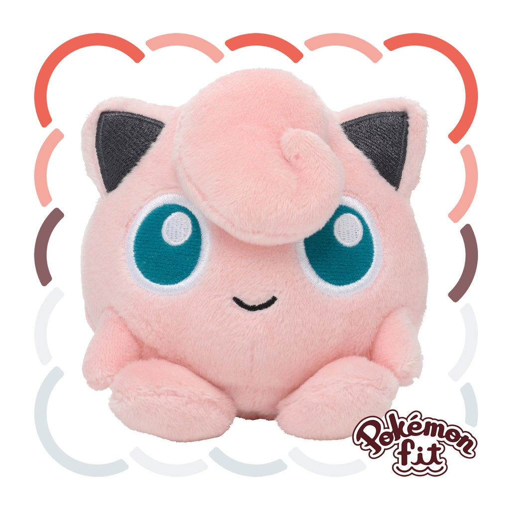 Pokémon fit Jigglypuff (#39) Official Plush – Pokémon Center Japan