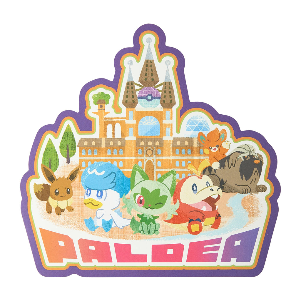Die-cut postcard set Pokémon’s journey Johto Unova Paldea