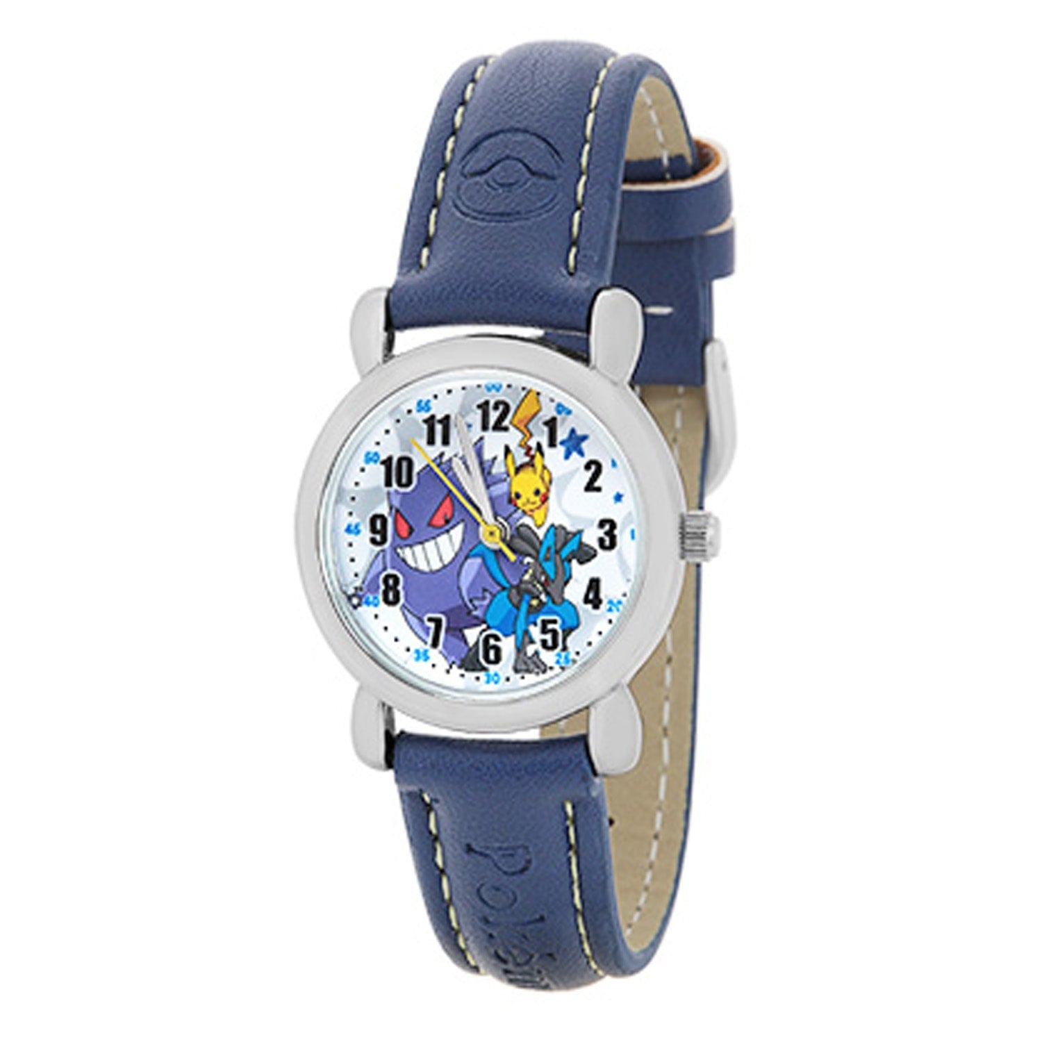 Pokemon Junior Watch Navy - Navy Blue Strap from Japan