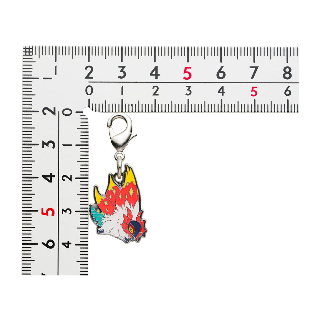 Official Pokemon Center Japan Metal Charm, 3.8×1.6×0.2 cm, sourced from Japan