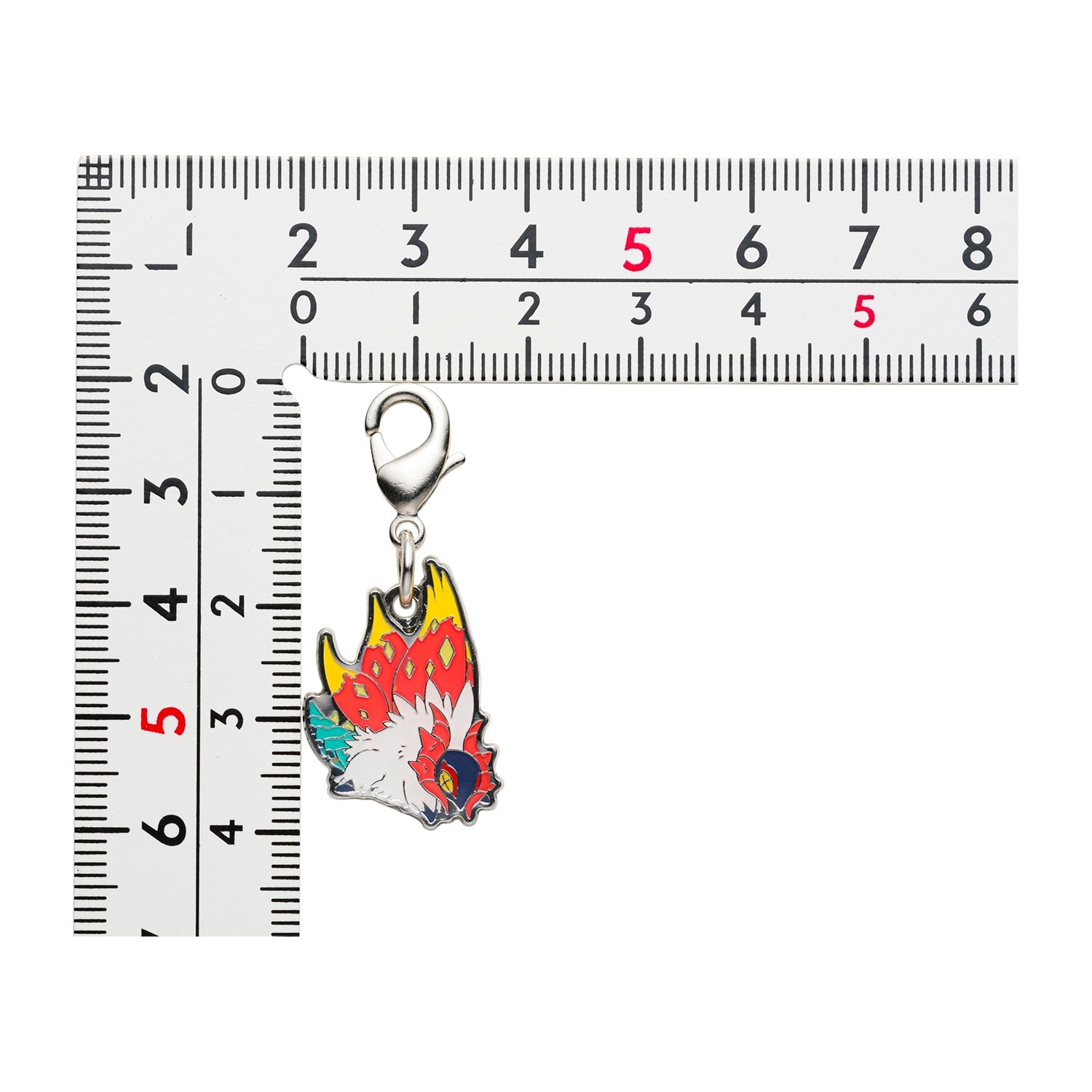 Official Pokemon Center Japan Metal Charm, 3.8×1.6×0.2 cm, sourced from Japan