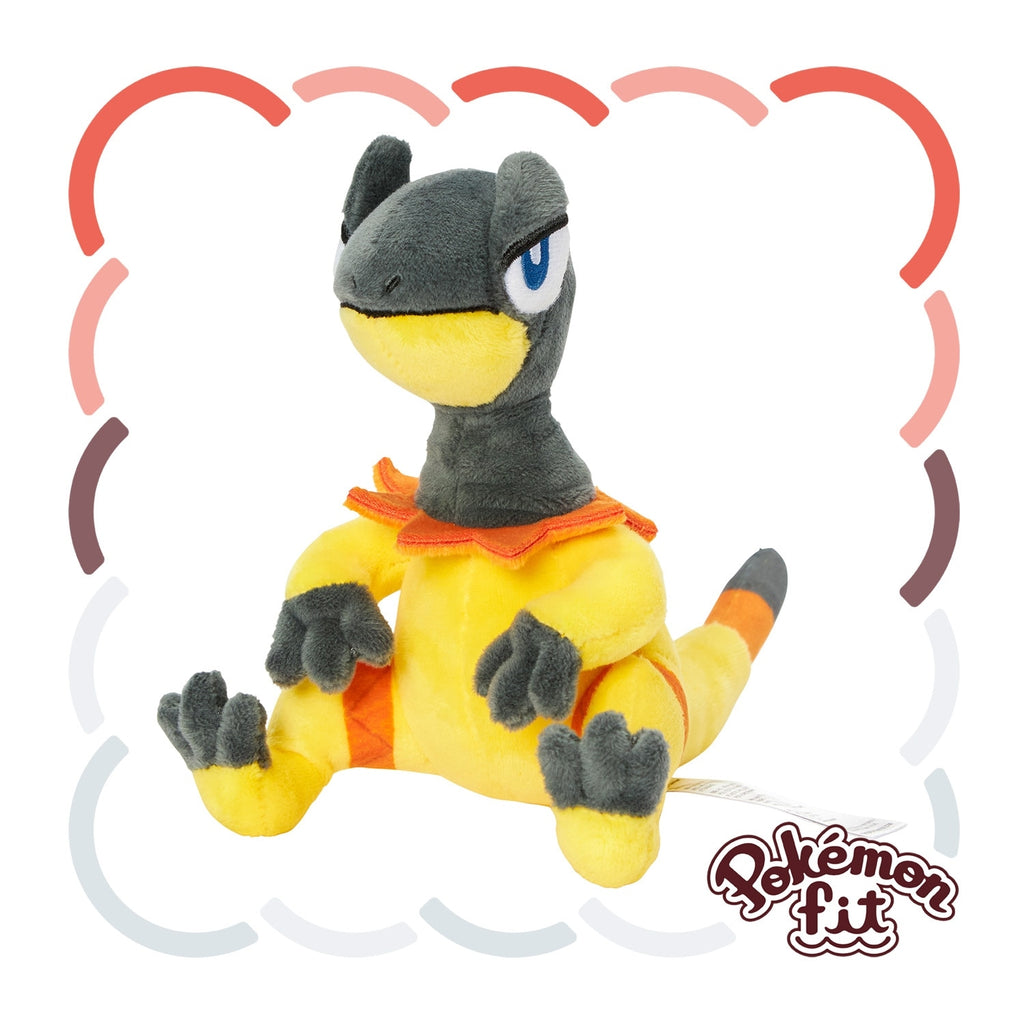 Elezard Pokémon plush from Japan, cute facial expression