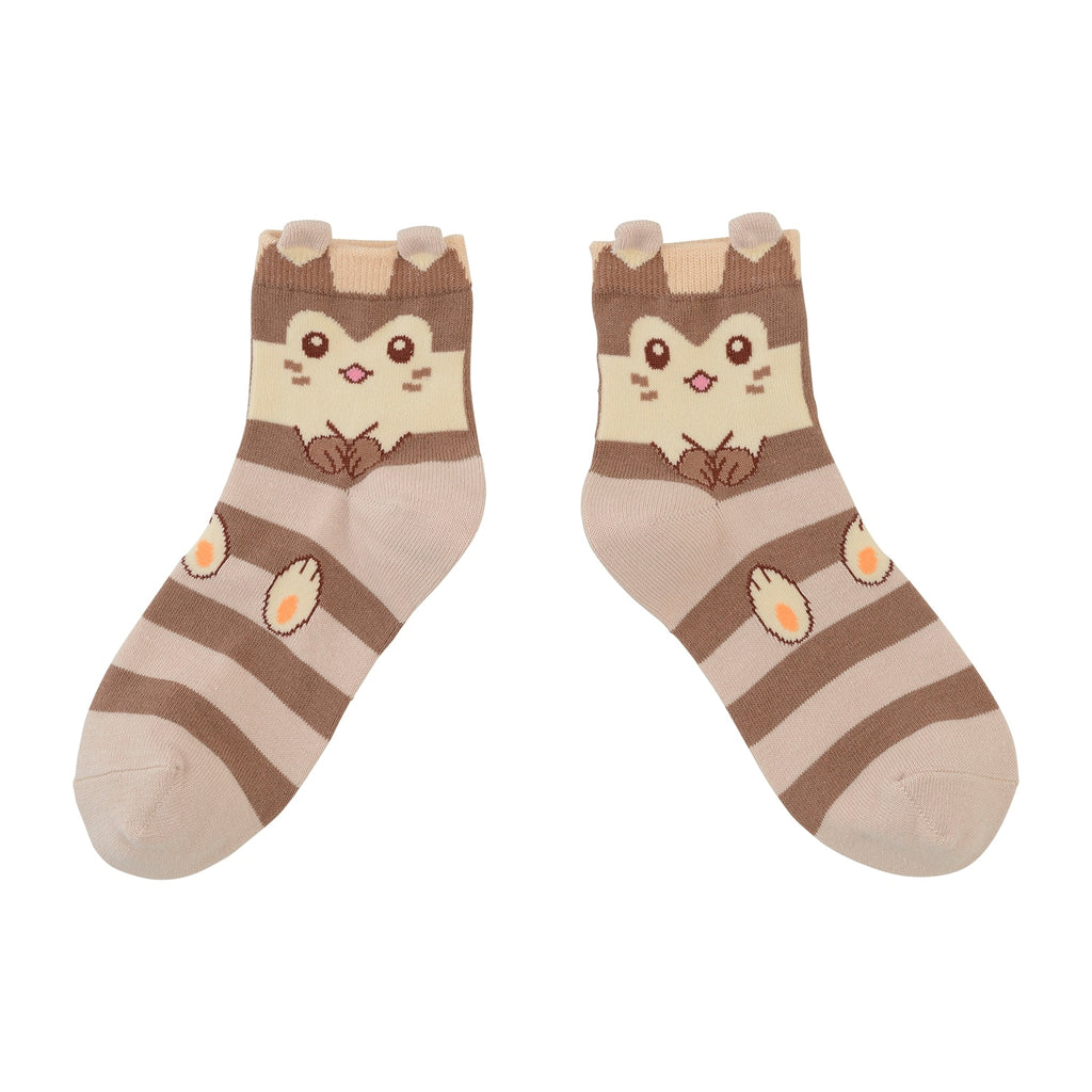 [Choice] Middle socks with ears Otachi (19-21cm)/(23-25cm)