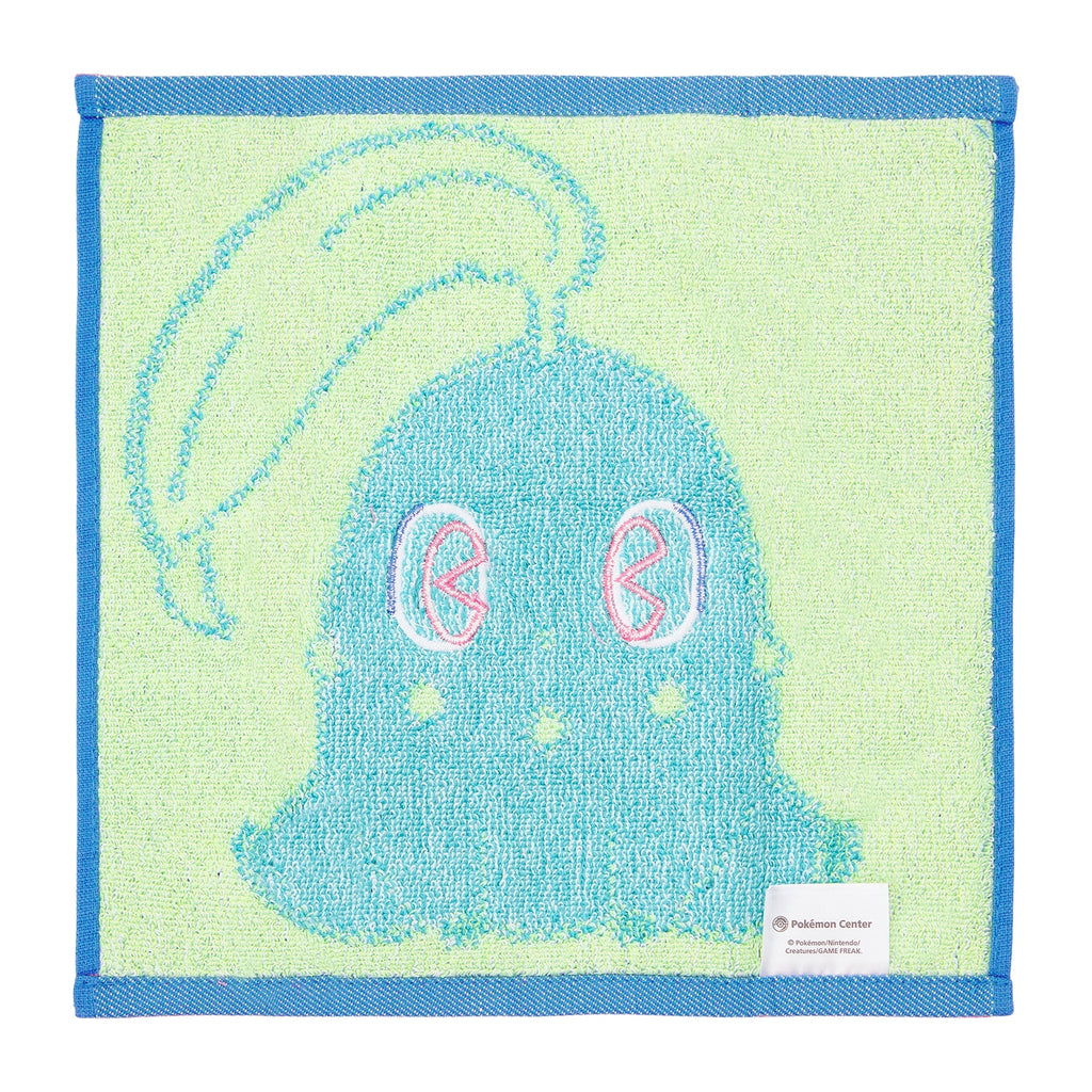 Pokemon Chikorita towel with cute character artwork, authentic Japanese collectible