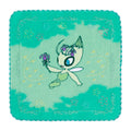 Celebi's Celebration hand towel from Japan, featuring colorful Pokemon design