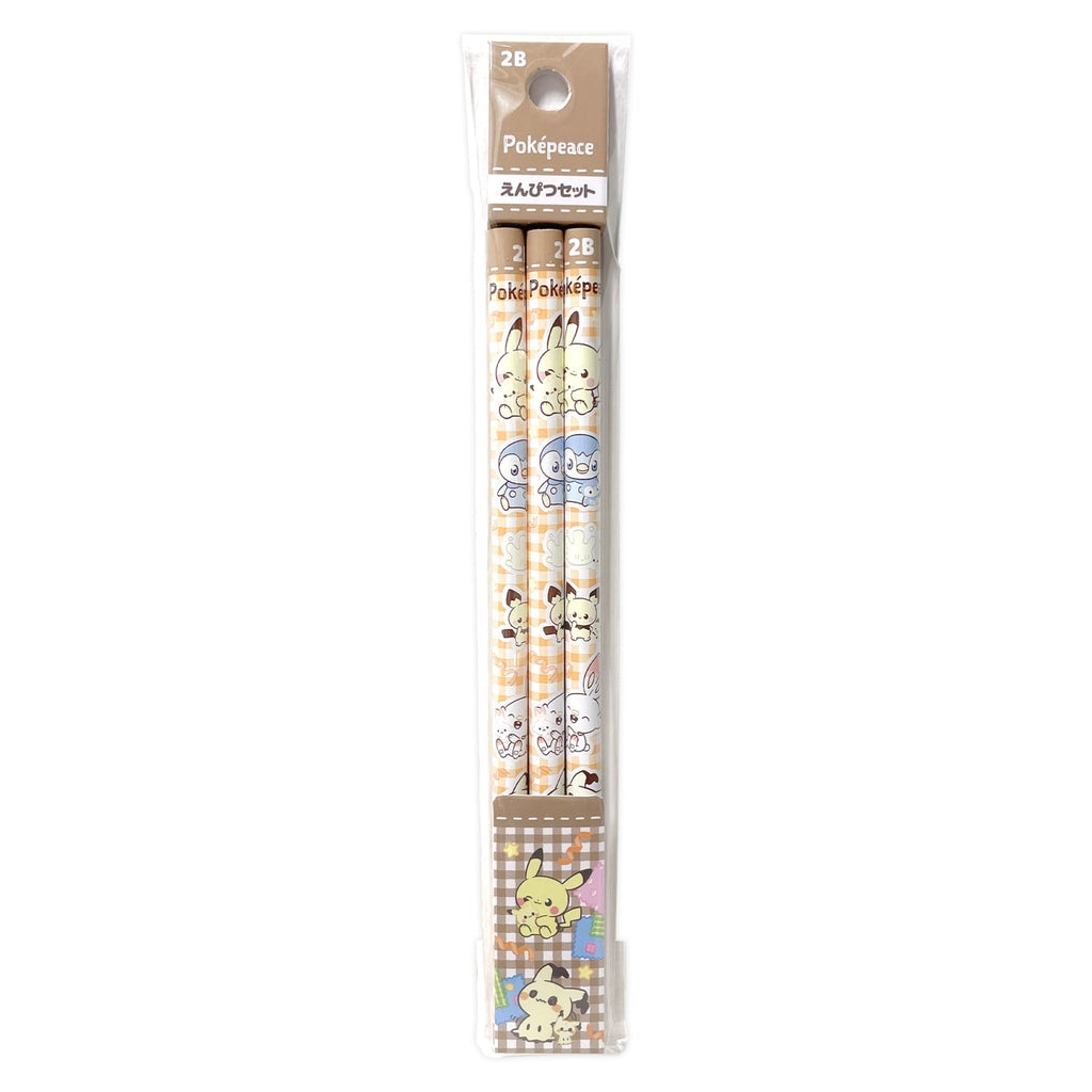 Pokepiece ~My Cuddly Friend~ pencil set with cute character designs from Japan