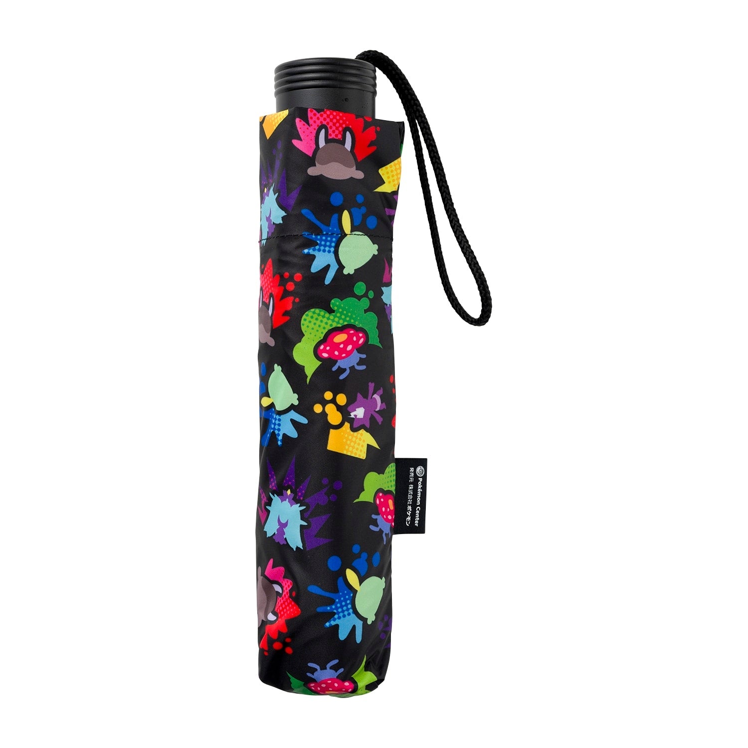 Pokemon Japanese Folding Umbrella with compact size and official logo from Japan
