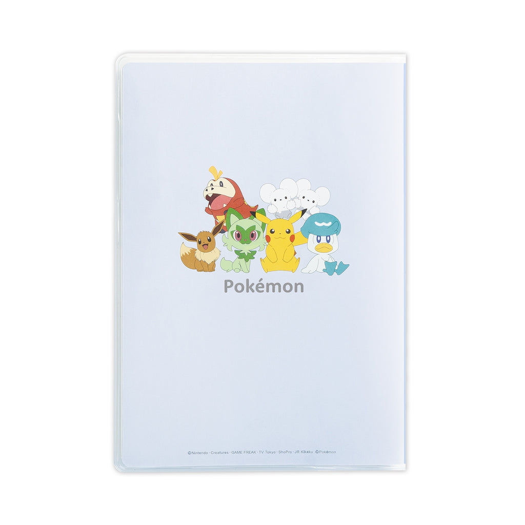 Official Pokemon Center Japan notebook with colorful cover, shipped from Japan