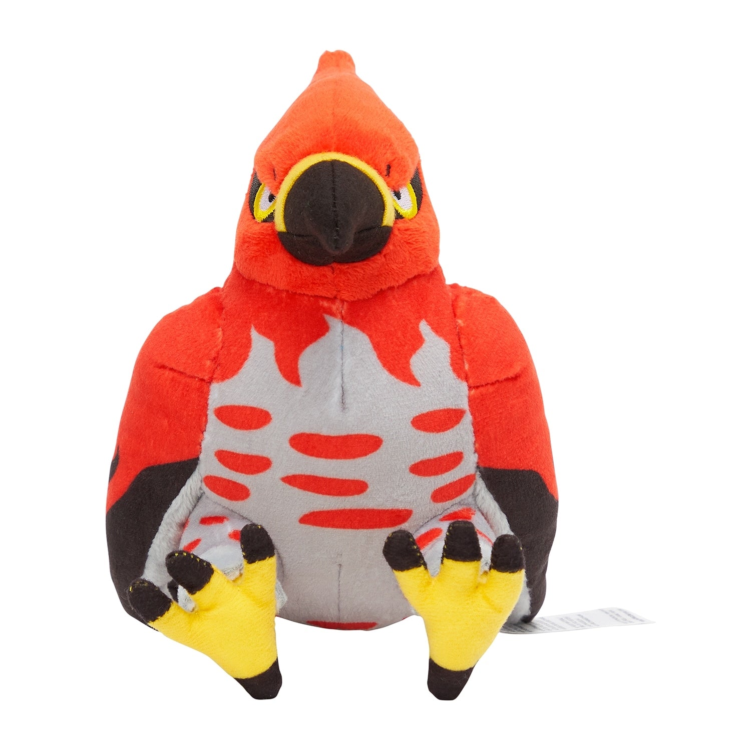 Authentic Japanese Firelow Pokémon plushie with detailed design