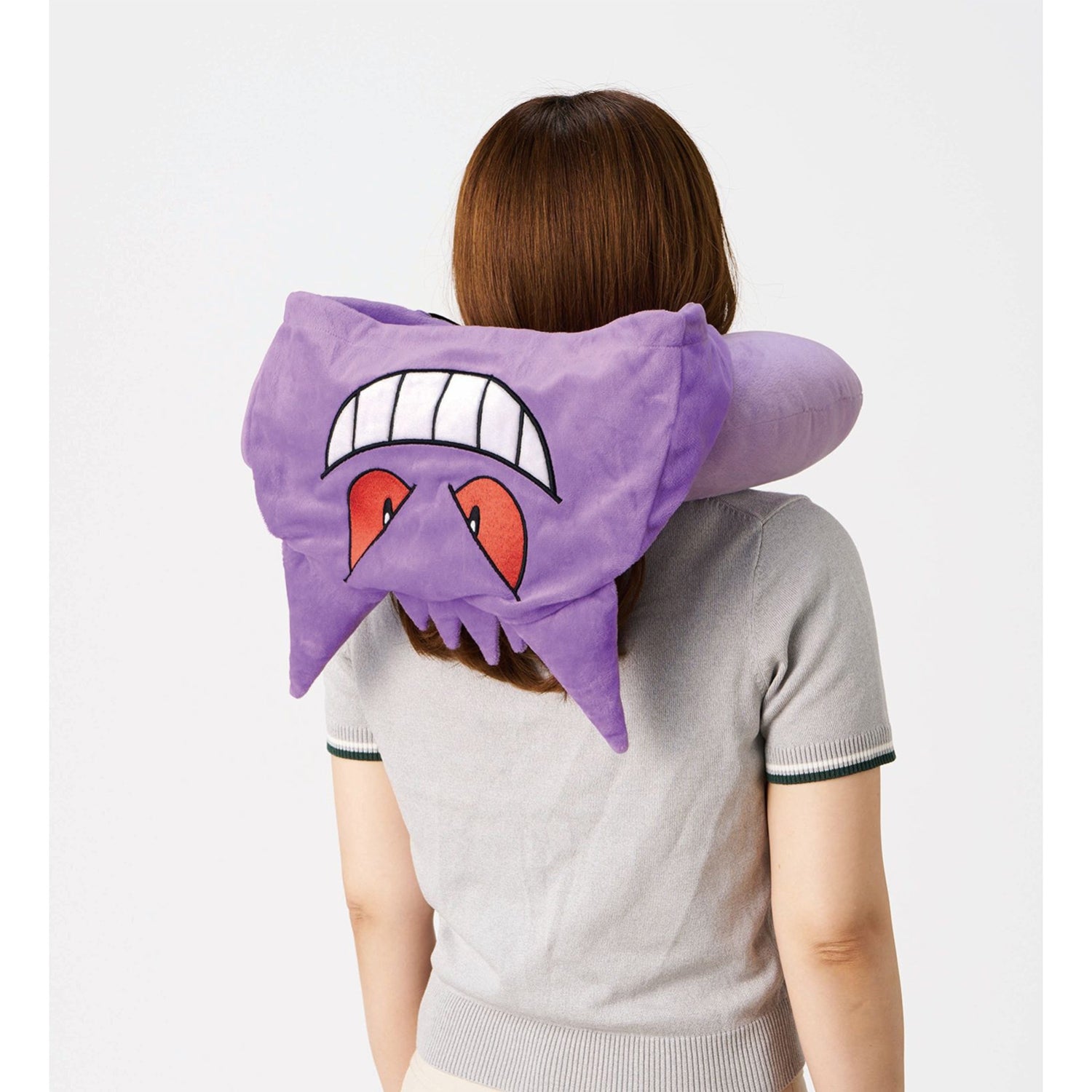 Hooded neck pillow Gengar
