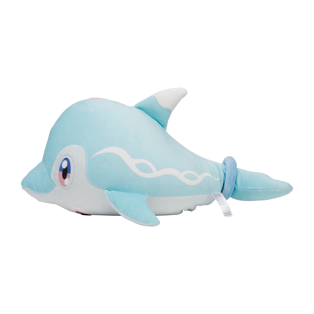 Mocchirich Plush Dolphin Man Japan exclusive, adorable plush toy with soft texture