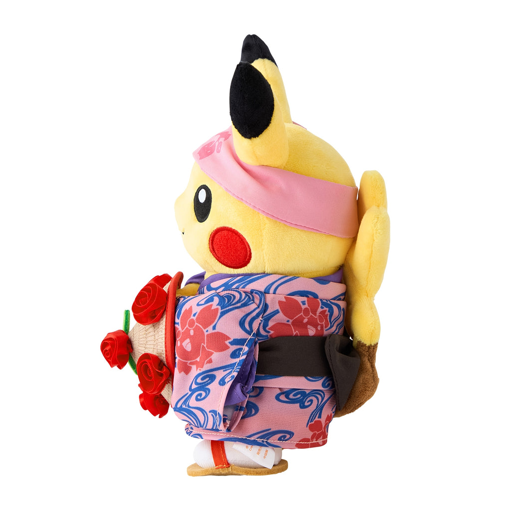 Plush Hanagasa Festival Pretend Pikachu Pokemon Center Tohoku R
