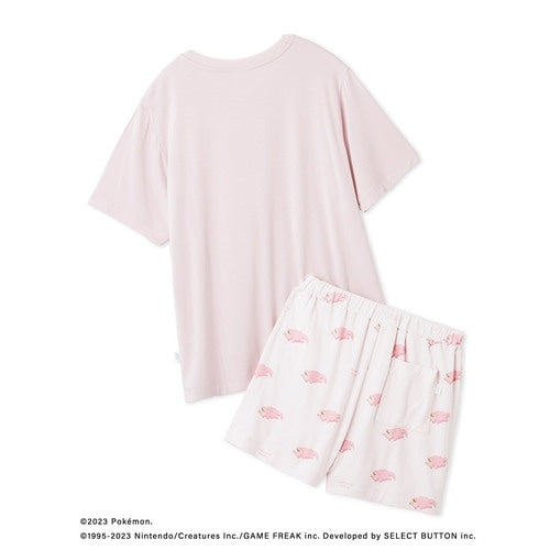 [gelato pique] Cool touch print T-shirt & shorts set pink