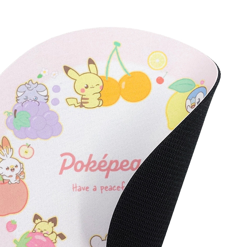 Mouse pad fruit poke piece