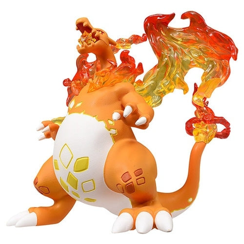Moncolle Charizard figure from Japan, detailed wings