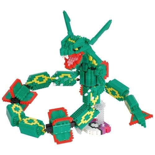 Rayquaza Extreme DX Nanoblock figure, official Pokemon Center product from Japan