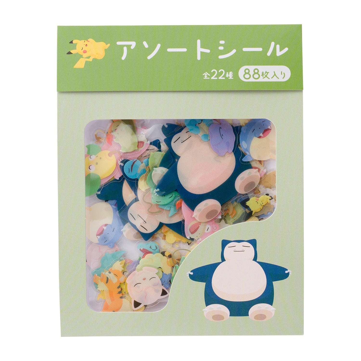 Pokémon stickers from Japan, featuring colorful characters and official licensing, 4x4.9x0.01cm