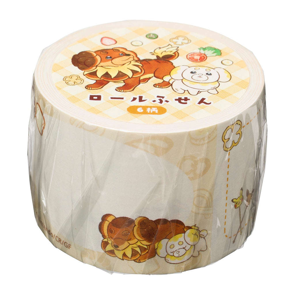 Pokemon Roll Sticky Paper Paldea Picnic from Japan, colorful design