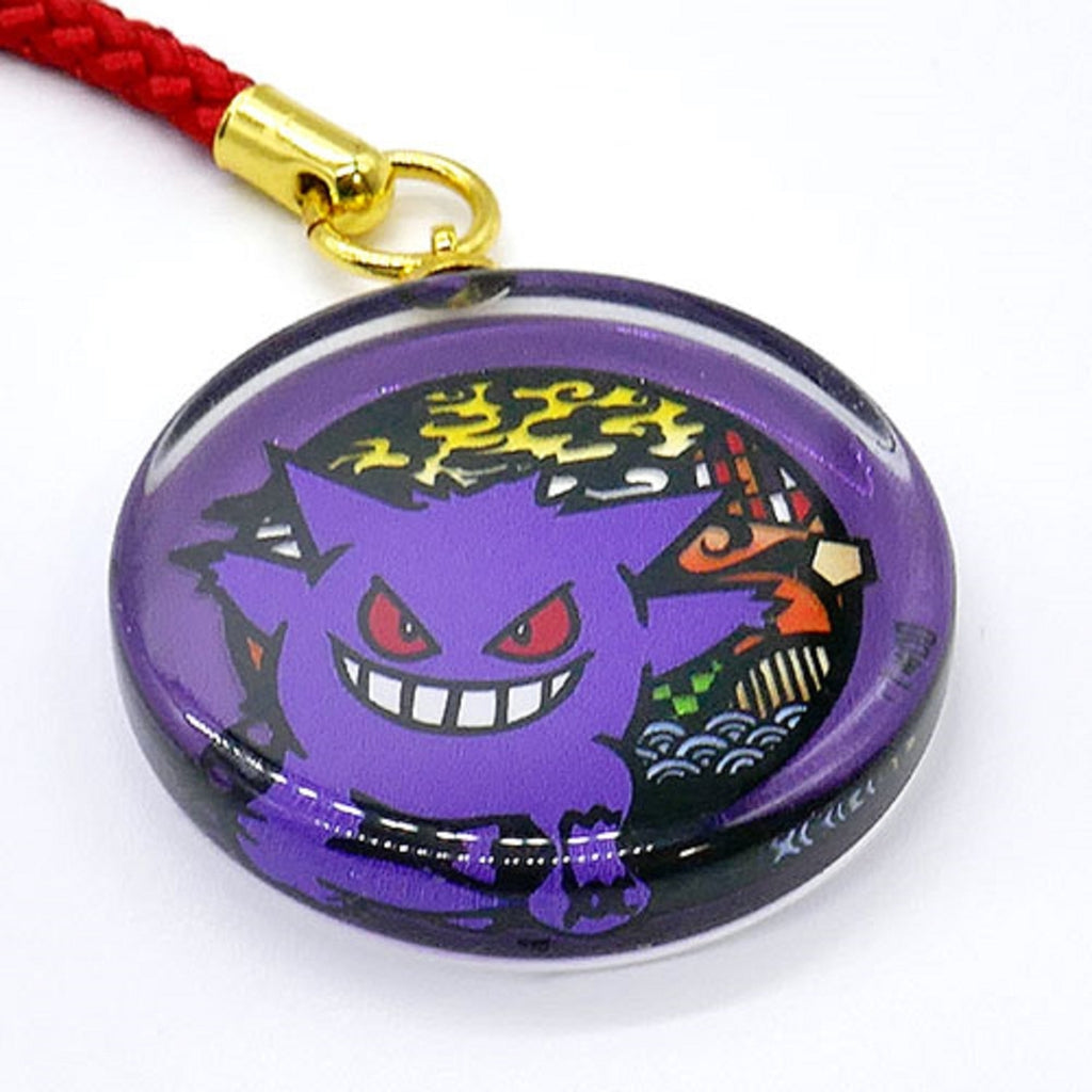 Gengar glass netsuke from Pokemon Center Japan, detailed character goods