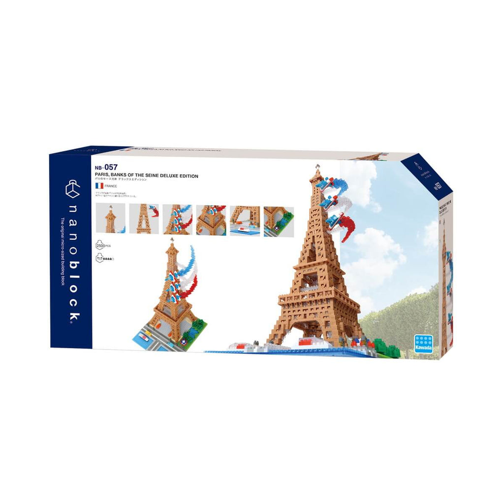 Nanoblock Paris Banks of the Seine Deluxe Edition
