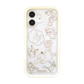 iPhone16 compatible plump frame case ivory
