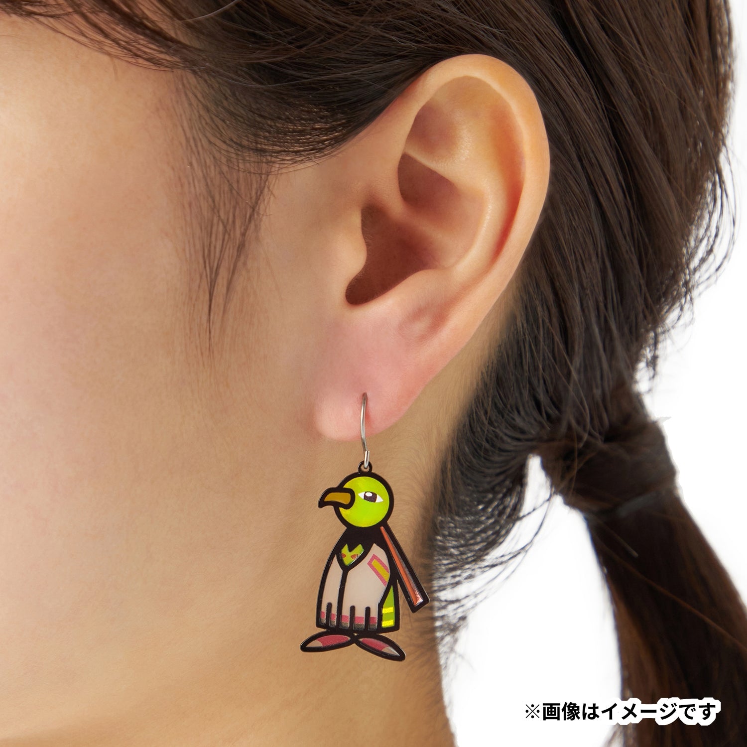 Authentic Pokémon Accessory Earrings with Pikachu face from Japan