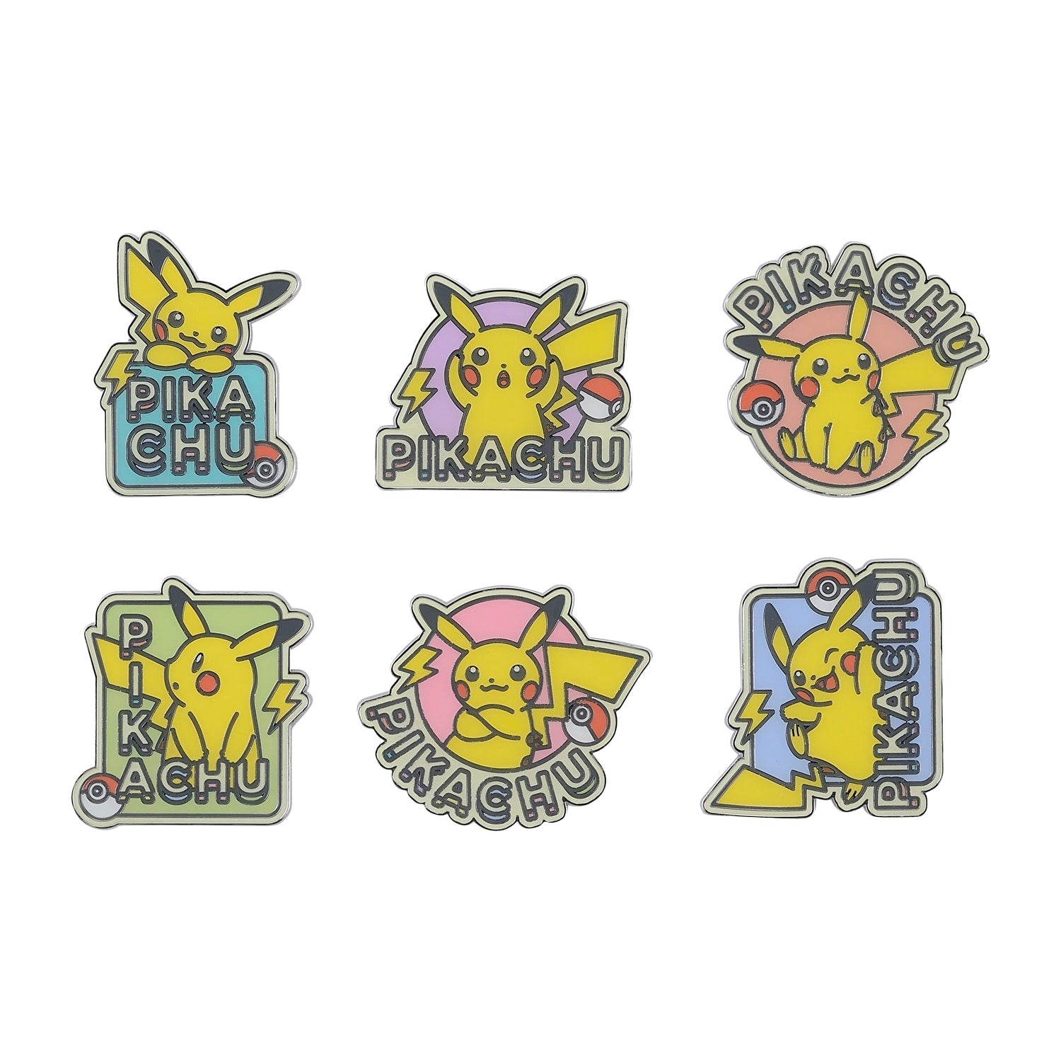 Pikachu Glow-in-the-dark Pin from Japan, official Pokemon Center product