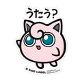 B-SIDE LABEL Pokemon Sticker BIG Pudding featuring Jigglypuff from Japan
