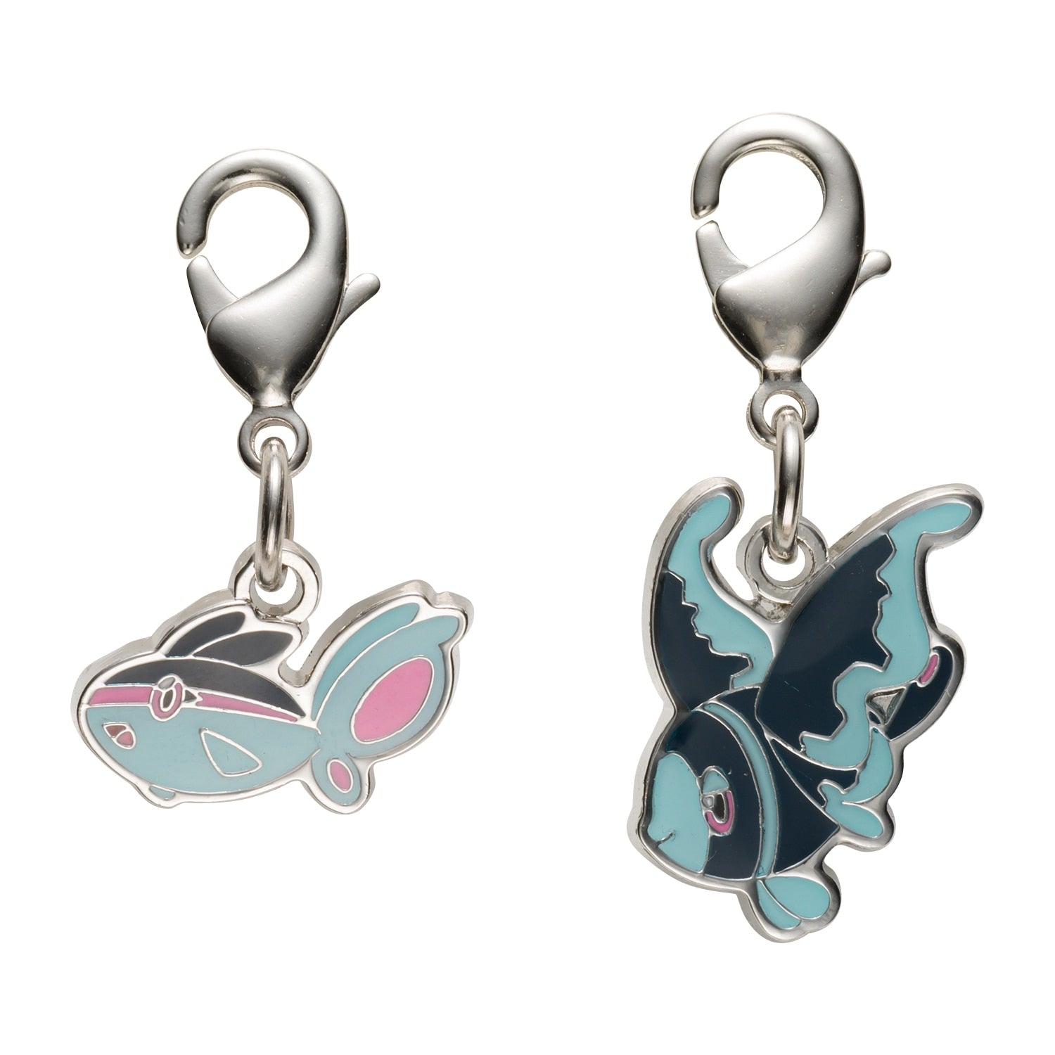 National Encyclopedia Metal Charm 456/457 from Japan, featuring detailed Pokemon character design