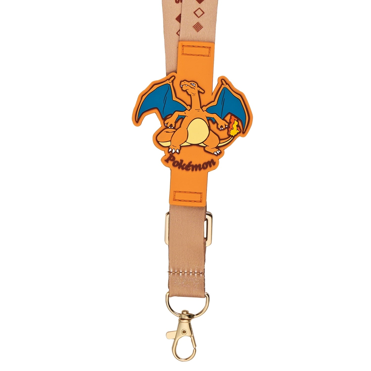 Shoulder strap Charizard with rubber parts