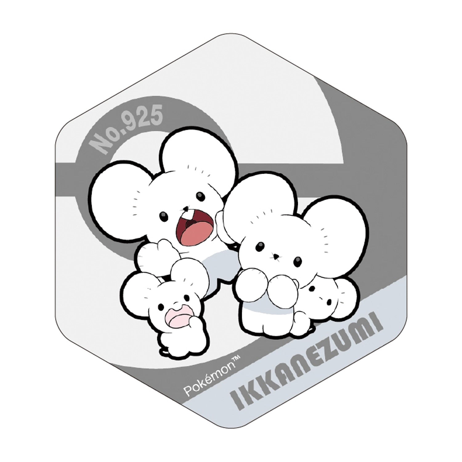 Honeycomb acrylic magnet BIG vol.2 Narwhal Mouse